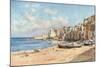 Port of Cefalu-Alberto Pisa-Mounted Giclee Print