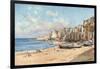 Port of Cefalu-Alberto Pisa-Framed Giclee Print