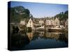 Port of Dinan, La Rance, Bretagne (Brittany), France-Philip Craven-Stretched Canvas