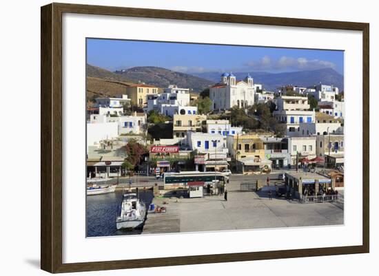 Port of Gavrio, Andros Island, Cyclades, Greek Islands, Greece, Europe-Richard-Framed Photographic Print