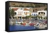 Port of Gavrio, Andros Island, Cyclades, Greek Islands, Greece, Europe-Richard-Framed Stretched Canvas