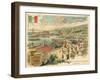 Port of Genoa, Italy-null-Framed Giclee Print