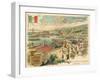 Port of Genoa, Italy-null-Framed Giclee Print