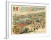 Port of Genoa, Italy-null-Framed Giclee Print