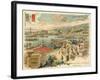 Port of Genoa, Italy-null-Framed Giclee Print