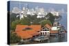 Port of Georgetown, Penang Island, Malaysia, Southeast Asia, Asia-Richard Cummins-Stretched Canvas