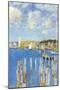 Port of Gloucester Island-Childe Hassam-Mounted Art Print