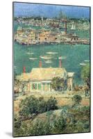 Port of Gloucester-Childe Hassam-Mounted Art Print