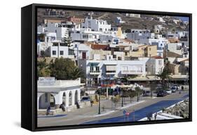 Port of Hora, Tinos Island, Cyclades, Greek Islands, Greece, Europe-Richard-Framed Stretched Canvas