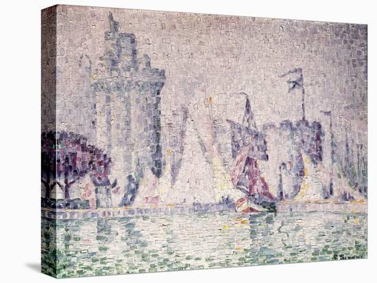 Port of La Rochelle, 1921-Paul Signac-Stretched Canvas