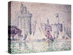 Port of La Rochelle, 1921-Paul Signac-Stretched Canvas