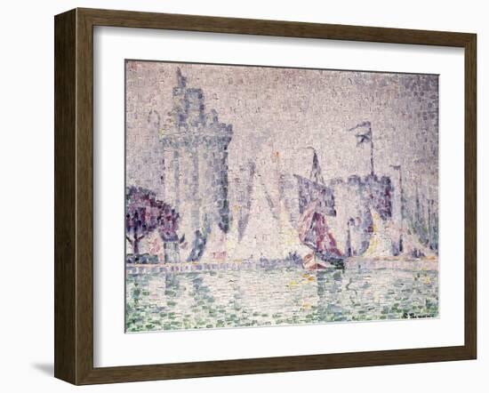 Port of La Rochelle, 1921-Paul Signac-Framed Giclee Print