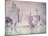Port of La Rochelle, 1921-Paul Signac-Mounted Giclee Print