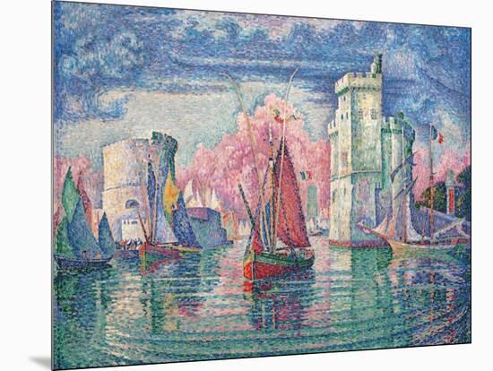 Port of La Rochelle-Paul Signac-Mounted Art Print