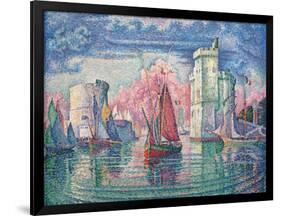 Port of La Rochelle-Paul Signac-Framed Art Print