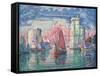 Port of La Rochelle-Paul Signac-Framed Stretched Canvas