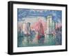 Port of La Rochelle-Paul Signac-Framed Art Print