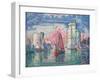 Port of La Rochelle-Paul Signac-Framed Art Print