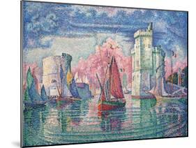 Port of La Rochelle-Paul Signac-Mounted Art Print