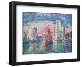 Port of La Rochelle-Paul Signac-Framed Art Print