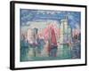 Port of La Rochelle-Paul Signac-Framed Art Print