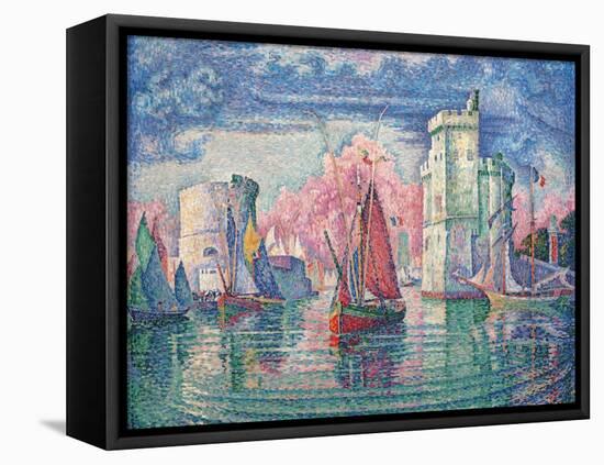 Port of La Rochelle-Paul Signac-Framed Stretched Canvas