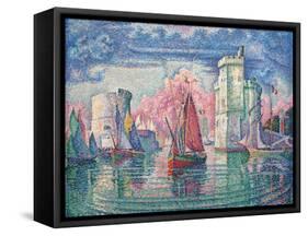 Port of La Rochelle-Paul Signac-Framed Stretched Canvas