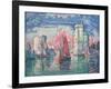 Port of La Rochelle-Paul Signac-Framed Art Print