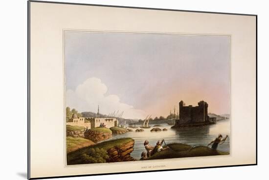 Port of Latachia, 1810-Luigi Mayer-Mounted Giclee Print