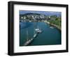 Port of Le Bono, Golfe Du Morbihan (Gulf of Morbihan), Brittany, France, Europe-J P De Manne-Framed Photographic Print