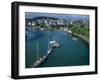 Port of Le Bono, Golfe Du Morbihan (Gulf of Morbihan), Brittany, France, Europe-J P De Manne-Framed Photographic Print