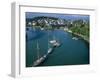 Port of Le Bono, Golfe Du Morbihan (Gulf of Morbihan), Brittany, France, Europe-J P De Manne-Framed Photographic Print