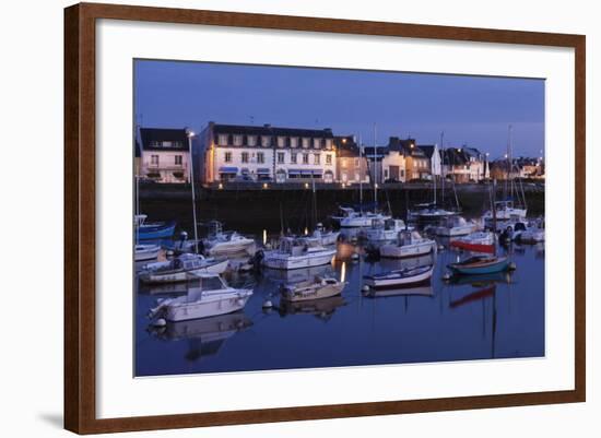 Port of Le Guilvinec, Finistere, Brittany, France, Europe-Markus Lange-Framed Photographic Print