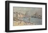 Port of Le Havre, 1874-Claude Monet-Framed Art Print