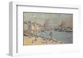 Port of Le Havre, 1874-Claude Monet-Framed Art Print