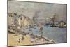 Port of Le Havre-Claude Monet-Mounted Giclee Print