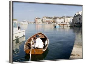 Port of Le Palais, Belle Ile, Brittany, France, Europe-Groenendijk Peter-Framed Photographic Print