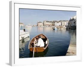 Port of Le Palais, Belle Ile, Brittany, France, Europe-Groenendijk Peter-Framed Photographic Print