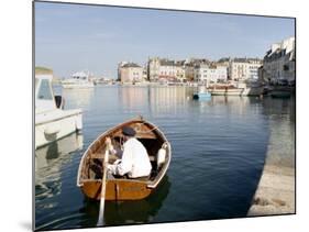 Port of Le Palais, Belle Ile, Brittany, France, Europe-Groenendijk Peter-Mounted Photographic Print