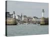 Port of Le Palais, Belle Ile, Brittany, France, Europe-Groenendijk Peter-Stretched Canvas