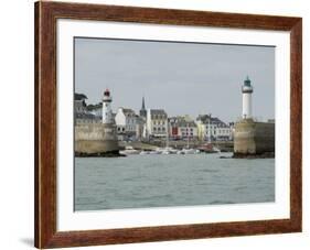 Port of Le Palais, Belle Ile, Brittany, France, Europe-Groenendijk Peter-Framed Photographic Print