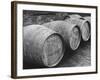 Port of London: Sherry from Spain Waiting on the Docks for Storage in the Vaults-Carl Mydans-Framed Premium Photographic Print