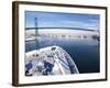 Port of Los Angles, Harbor, Cruise Ship Landing, California, USA-Terry Eggers-Framed Photographic Print