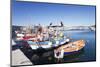 Port of Marciana Marina with Fishing Boats-Markus Lange-Mounted Photographic Print