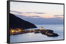 Port of Marciana Marina with Torre Pisana Tower-Markus Lange-Framed Photographic Print