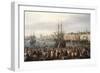 Port of Marseille-Claude Joseph Vernet-Framed Giclee Print