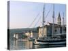 Port of Milna, Ile De Brac, Dalmatian Coast, Croatia, Adriatic-Bruno Barbier-Stretched Canvas