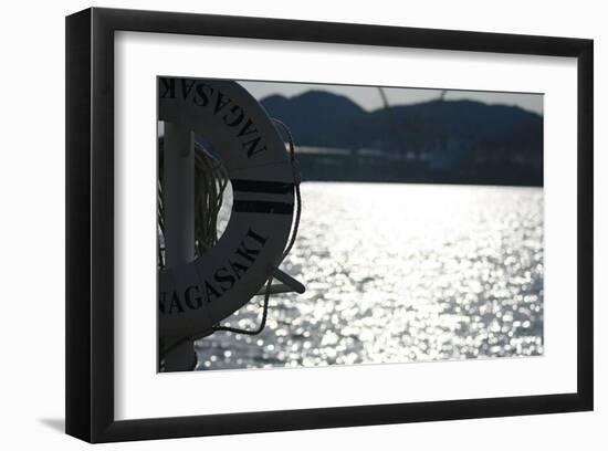 Port of Nagasaki, Japan-Ryuji Adachi-Framed Art Print