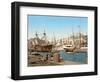 Port of Naples, Pub. C.1891-null-Framed Giclee Print