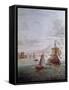 Port of Naples-Vanvitelli (Gaspar van Wittel)-Framed Stretched Canvas